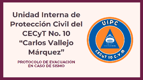 Protocolo de Evacuación en Caso de Sismo